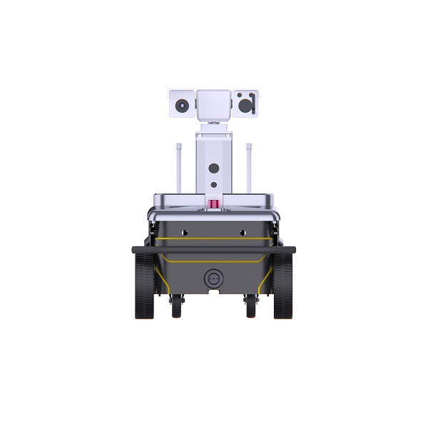 園區智能巡檢機器人正面